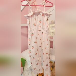 Gap 4t Jumpsuit Cherry Print